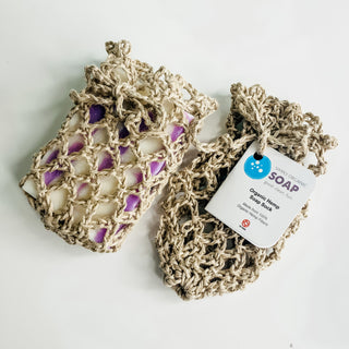 Soap Sock with Organic Hemp Fibers