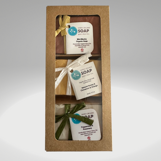 Organic Soaps Gift Box - Three