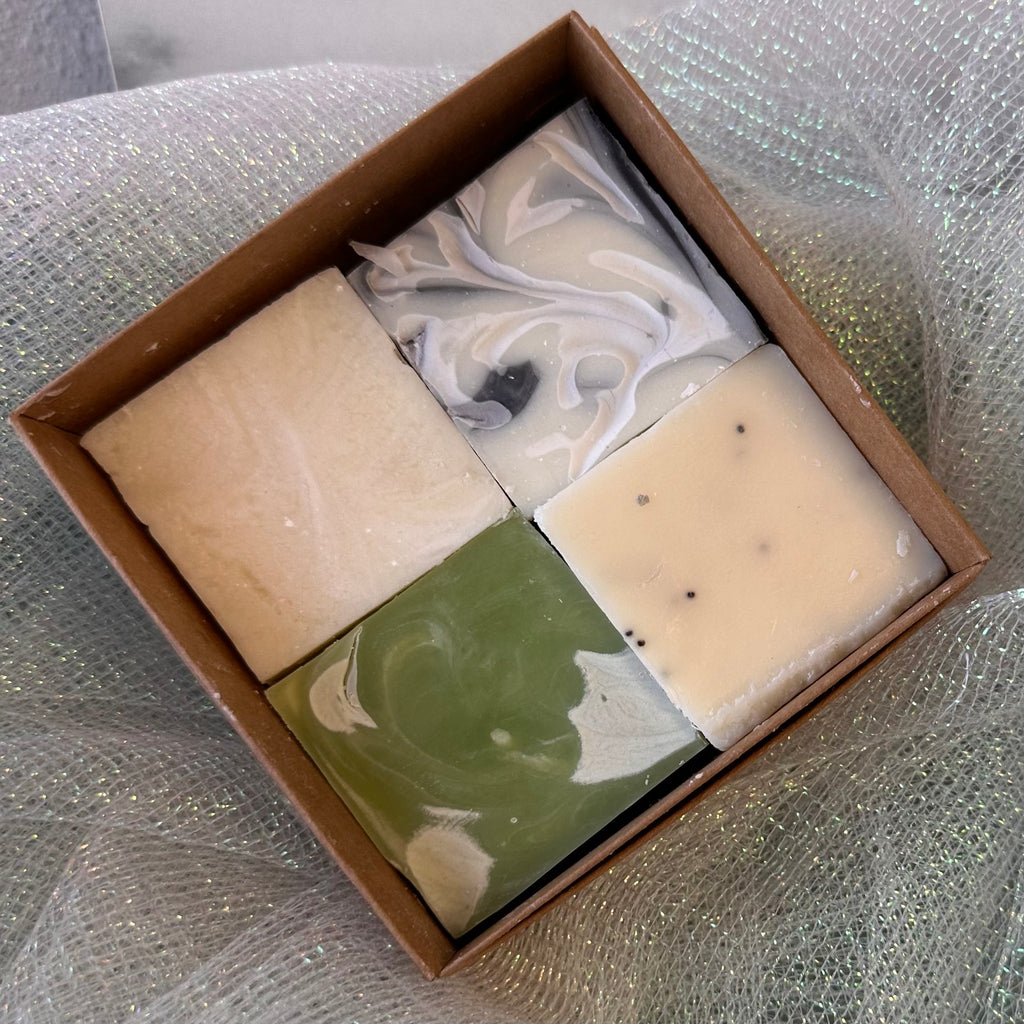 Sample Soap Box Set Soap Sampler Box – Simply Organic Soap