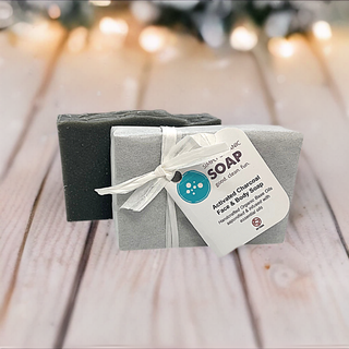 Charcoal Face & Body Organic Soap