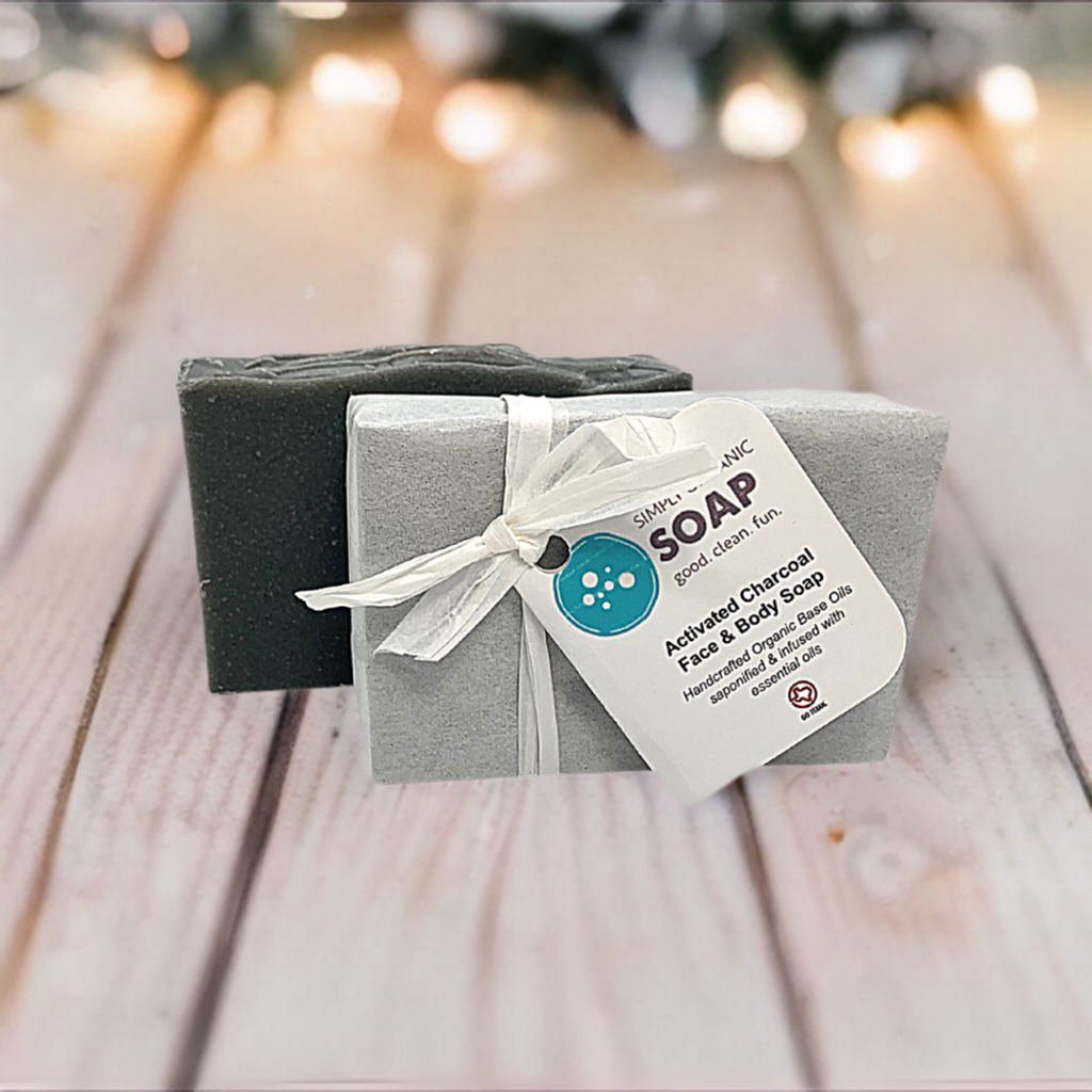 Charcoal Face & Body Organic Soap