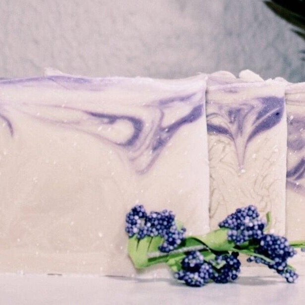 Premium Organic Bar Soap with Lavender Essential Oil