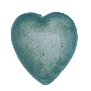 Heart Shaped Charcoal Soap with activated Charcoal
