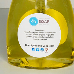 Organic Liquid Foaming Soap
