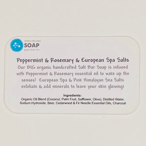 European Spa Salt Organic Soap Bar