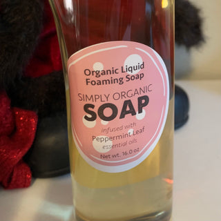 Organic Liquid Foaming Soap - Refill