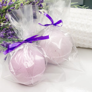 Hand Crafted Bath Bombs with Shea Butter and Lemon, Lavender & Patchouli EO
