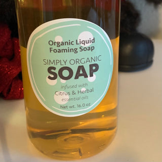 Organic Liquid Foaming Soap - Refill