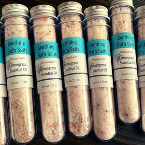 Soothing Bath Salts - Single Use Test Tube